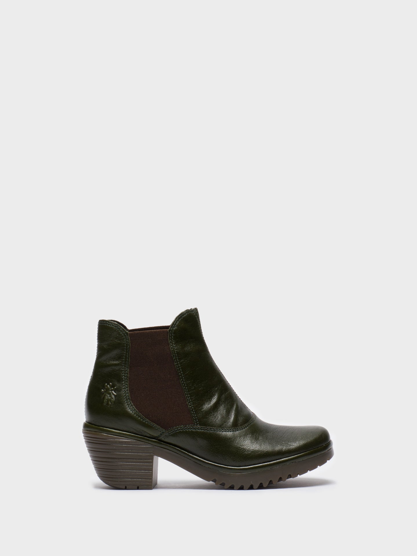 Fly London Green Chelsea Ankle Boots